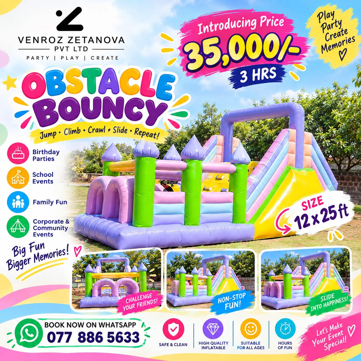 Adventure Obstacle Bouncy
